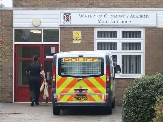Winterton Academy, where the attack took place