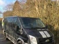 Anyone who saw the van is asked to contact the police