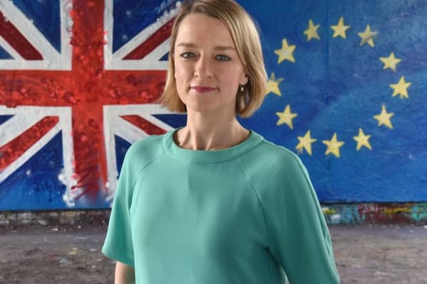 BBC political editor Laura Kuenssberg is under fire for her questioning of Theresa May over Brexit.