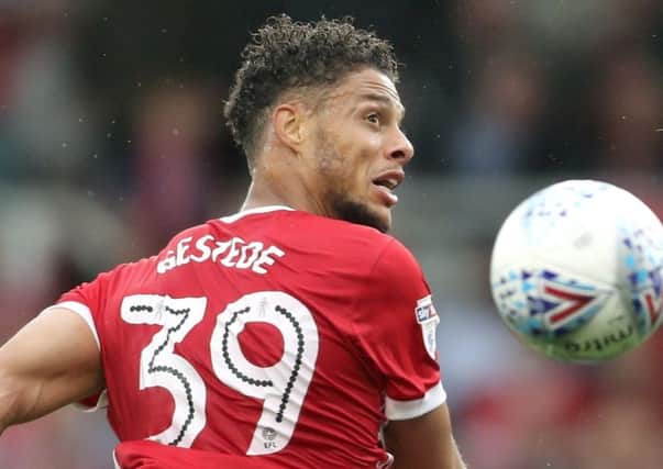 Off: Middlesbrough's Rudy Gestede.