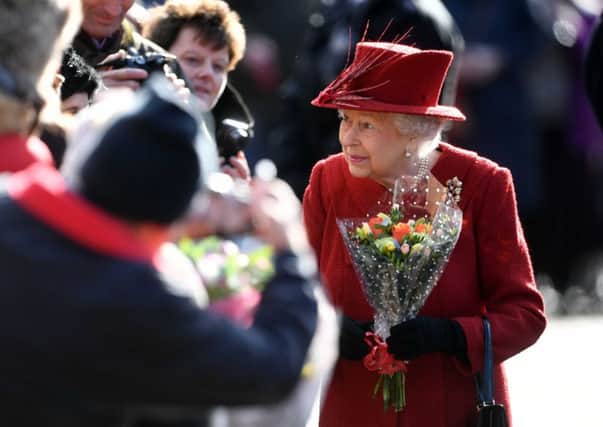 The Queen meets wellwishes after attending church at Sandringham on Sunday.