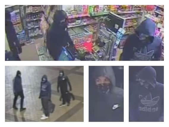 CCTV images from Bossy Boots