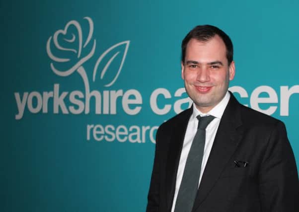 Dr Stuart Griffiths, Yorkshire Cancer research's Director of Research and Services
