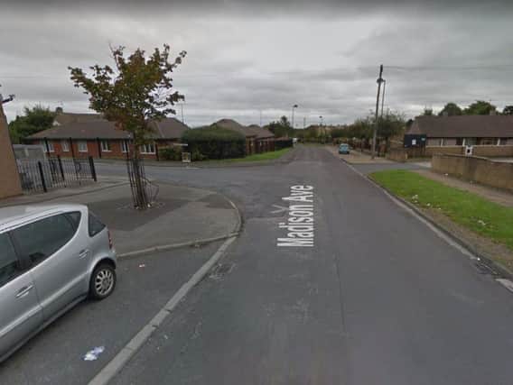 The crash happened in Madison Avenue, near the junction with Mansel Mews. Picture: Google