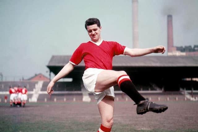 Tommy Taylor: Scored 22 goals in 46 games for home-town club Barnsley before joining Manchester United for a world-record fee just shy of 30,000. He died aged 26.