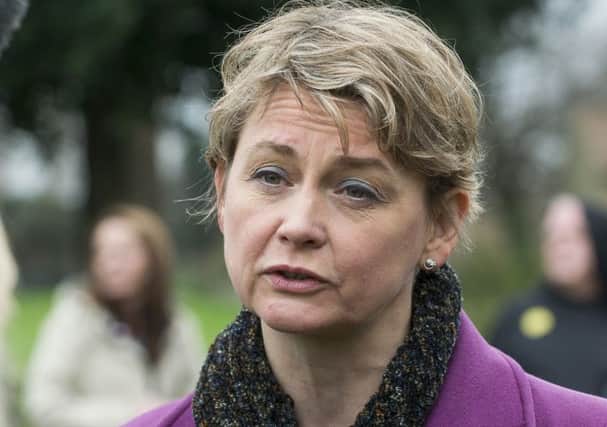 Yvette Cooper is supporting the miners' campaign.
