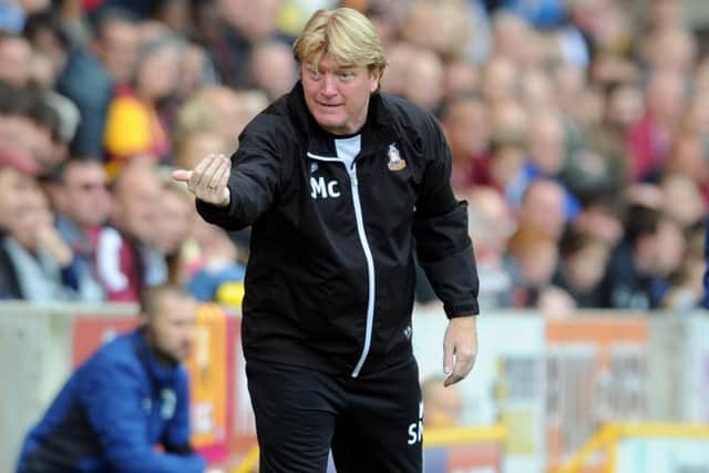 SACKED: Bradford City manager boss Stuart McCall left the club on Monday. Picture: Tony Johnson.
