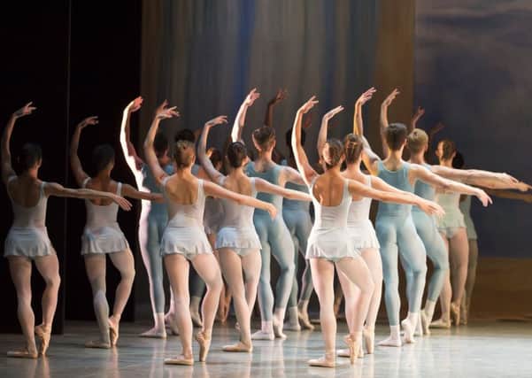 Northern Ballet dancers in Kenneth MacMillan's Concerto. Photo Emma Kauldhar. (3)