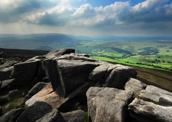 The view from the top of Simon's Seat first attracted Andrew Vine to the Yorkshire Dales.