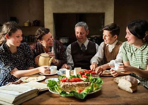 The Ellis family from Bradford in BBC2's Back In Time For Tea