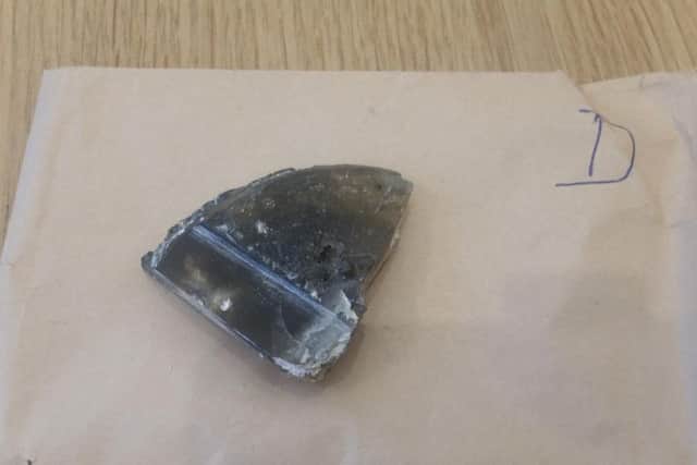 The remaining parts of the Silpho UFO have now been found. Photo: Sheffield Hallam University