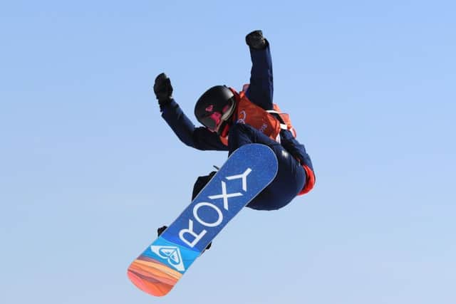 BAD TIMING: Snowboarder Katie Ormerod is out of the Winter Olympics after suffering a severely fractured right heel during training on Thursday. Picture: Mike Egerton/PA.