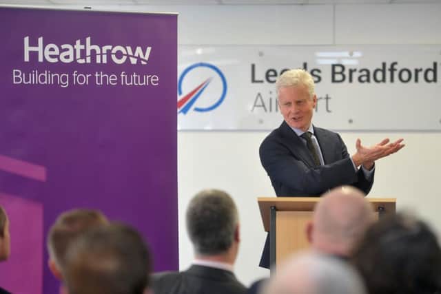 Mission: Lord Deighton, chairman of Heathrow Airport, said any expansion would bring economic benefits to the region. Picture: Tony Johnson