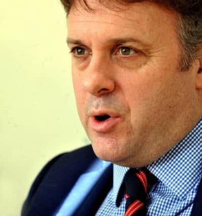 Julian Sturdy, MP for York Outer, in his York office.