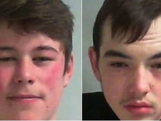 Missing teens Lewis Bonson, 14 and Neil Gordon, 16