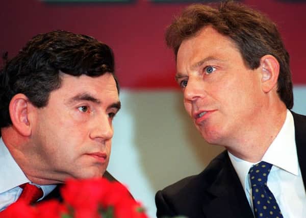 Gordon Brown and Tony Blair's economic legacy dominates the political landscape.