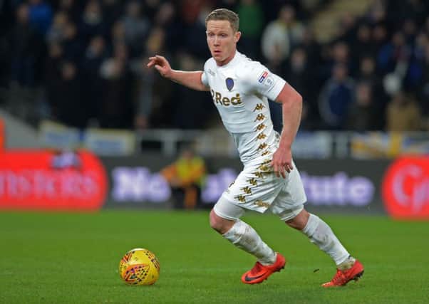 Recent Leeds United signing Adam Forshaw says he is settling in at Elland Road (Picture: Bruce Rollinson).