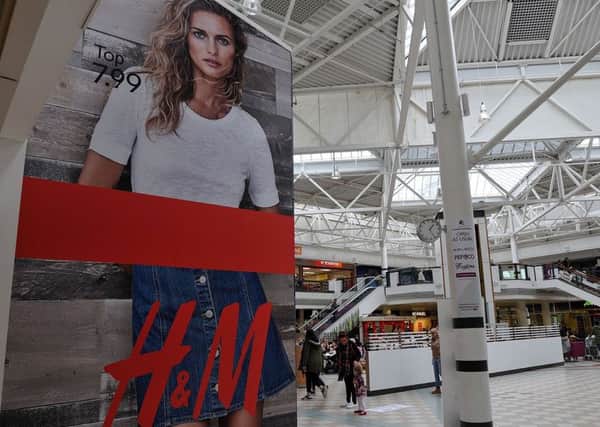 H&M store. Pic: Frank Reid