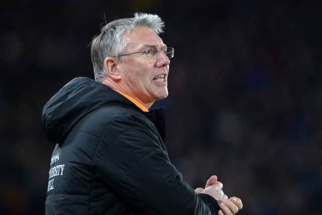Positive-thinking: Nigel Adkins takes his Hull side to Chelsea devoid of more than a dozen players through suspension, cup ties or injury. (Picture: Bruce Rollinson)