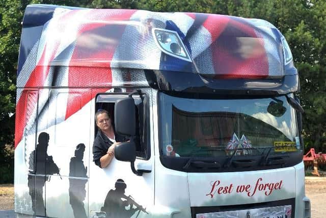 Christine Langham has come to an agreement with the RBL over her Poppy Truck