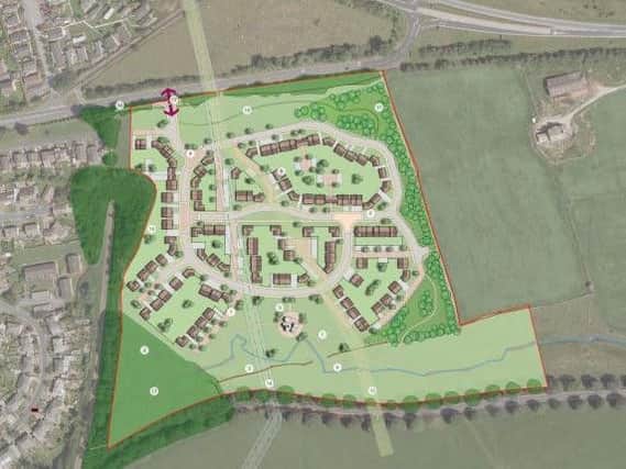Site plans for Knaresborough Road in Skipton