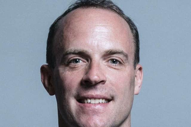 Dominic Raab is the Housing Minister.