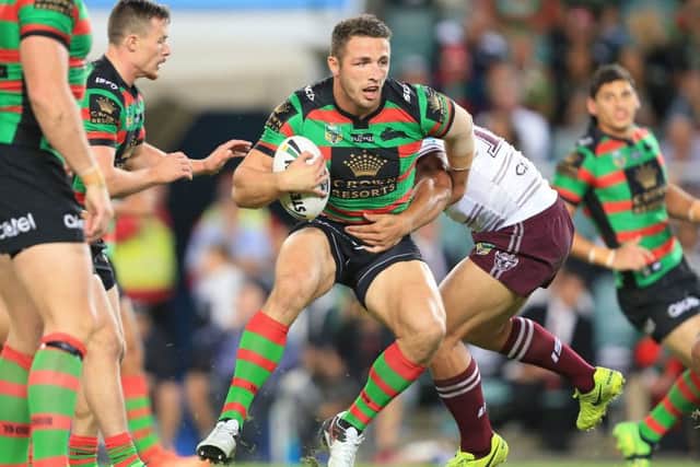 Sam Burgess in action for South Sydney (Picture: NRL)