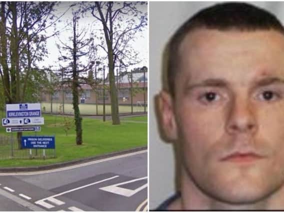 Convicted armed robber James Beeston,escaped from HMP Kirklevington Grange in Yarm. Picture: Google/West Yorkshire Police