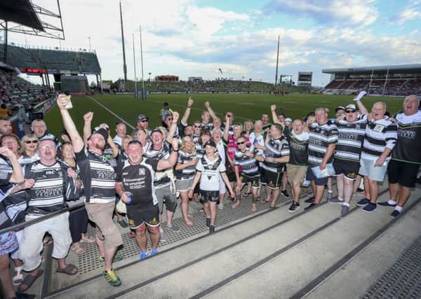 Hull FC fans followed them to Australia for their historic tour. (Picture: David Neilson/SWpix.com/PhotosportNZ)