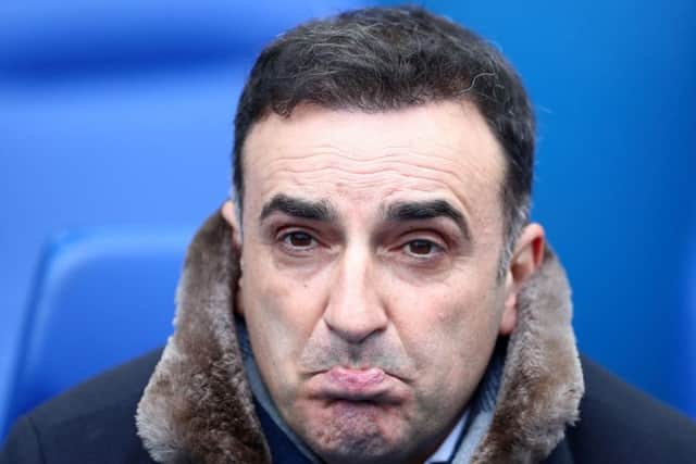 Swansea City manager Carlos Carvalhal.