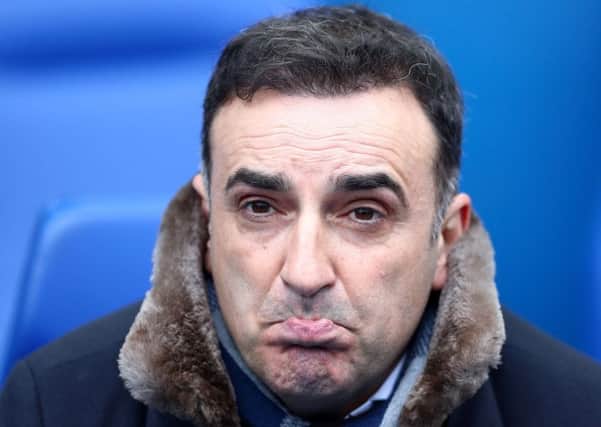 Swansea City manager Carlos Carvalhal.