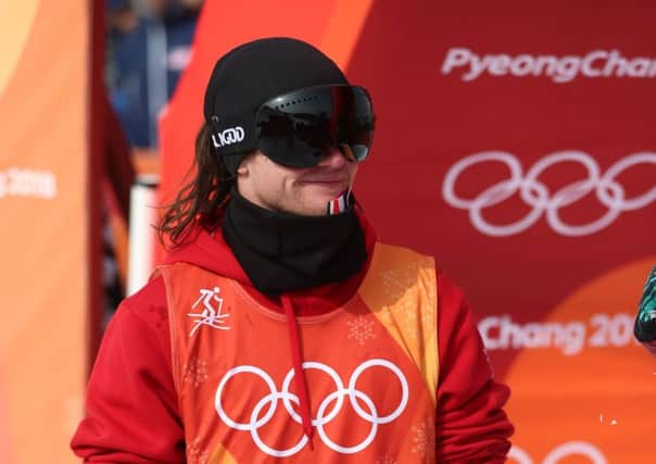 Great Britain's James Woods after run 5 in the Men's Ski Slopestyle Skiing at the Pheonix Snow Park during day nine of the PyeongChang 2018 Winter Olympic Games (Picture: Mike Egerton/PA Wire)
