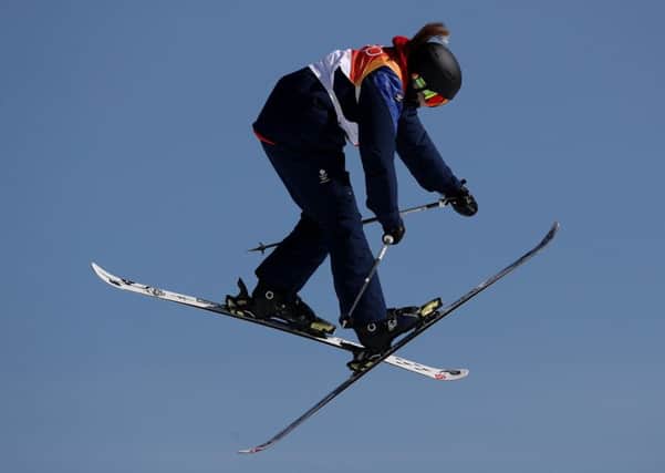 Sheffield's Katie Summerhayes finished seventh in the Olympic slopestyle final despite aggravating an injury (Picture: PA)