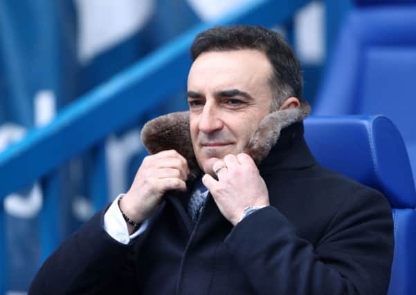 Swansea City manager Carlos Carvalhal was back at Hillsborough on Saturday (Picture: PA)