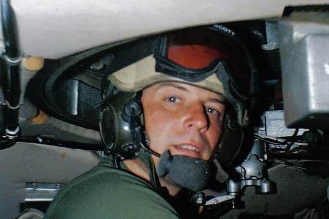Danny in his military days