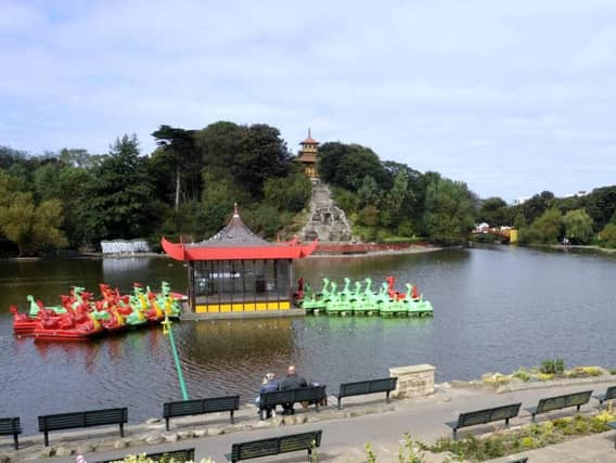 Peasholm Park, Scarborough.
