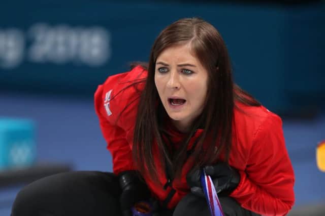 Great Britain's skipper Eve Muirhead: Led side to victory against Switzerland.