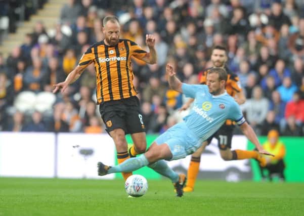 DESPERATE TIMES: David Meyler has seen it all in his six seasons with Hull City but says it is time for them to stop the Championship rot. Picture: Tony Johnson