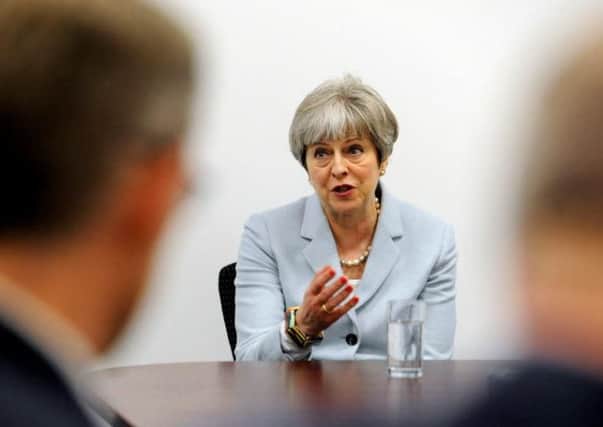 Theresa May was in Leeds yesterday to speak to The Yorkshire Post. Pic: Simon Hulme
