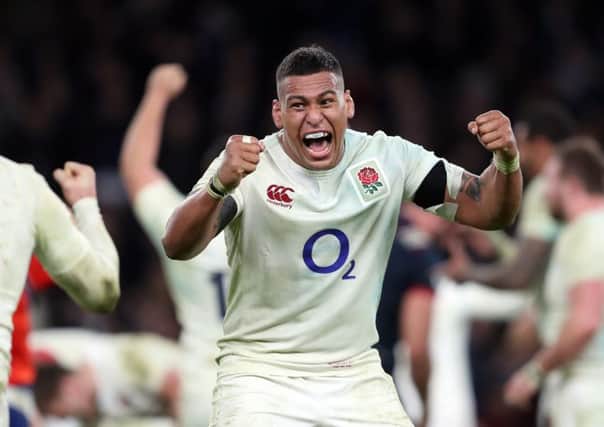 BOOST: England's Nathan Hughes. Picture: David Davies/PA.