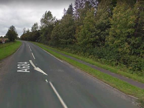 The A684 between Bedale and Crakehall. Image: Google.