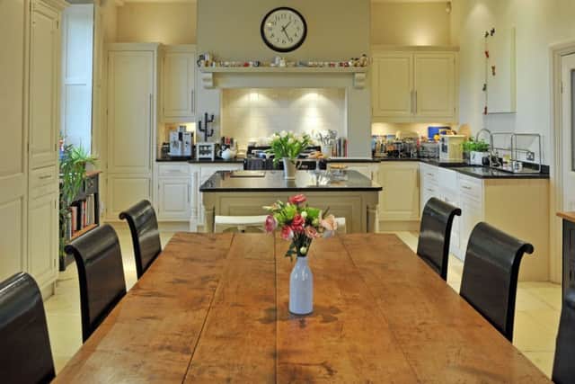 The kitchen with table from Eastburn Country Furniture