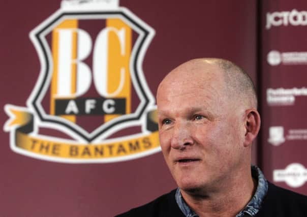 New Bradford City manager Simon Grayson was initially reluctant to drop back down to League One. (Picture: Simon Hulme)