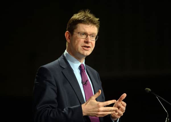 Business Secretary Greg Clark addressing farmers at the NFU's annual conference in Birmingham. Picture by Victoria Jones/PA Wire.