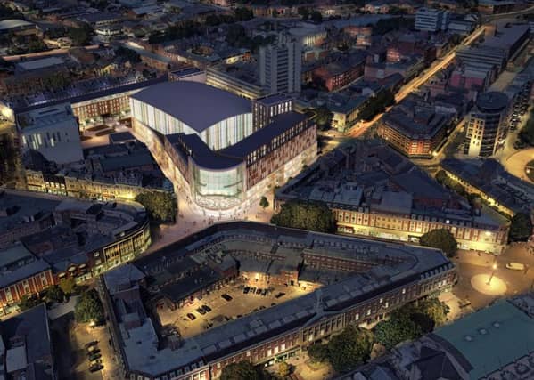 Artist's impression of Albion Square in Hull city centre