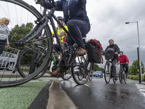 Half a million journeys have been recorded on the regions CityConnect Cycle Superhighway since it opened.