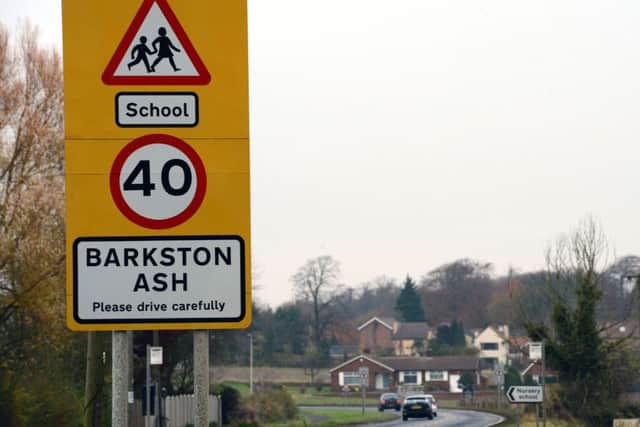 Barkston Ash is home to around 400 residents.  Picture by John Giles/PA Wire.