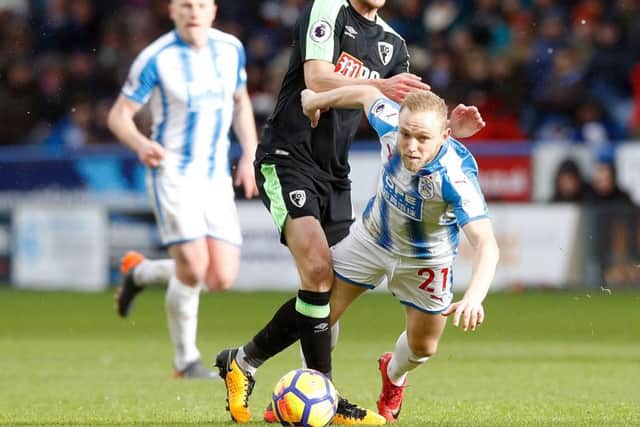 BACK IN THE FRAME: Huddersfield Town's Alex Pritchard. Picture: Martin Rickett/PA.