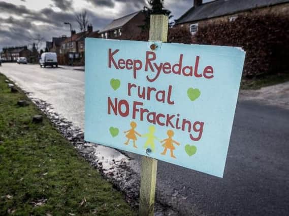 Ryedale is one of several areas of Yorkshire where fracking could soon be taking place.