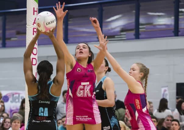Yorkshire Jets in action in Superleague in 2015